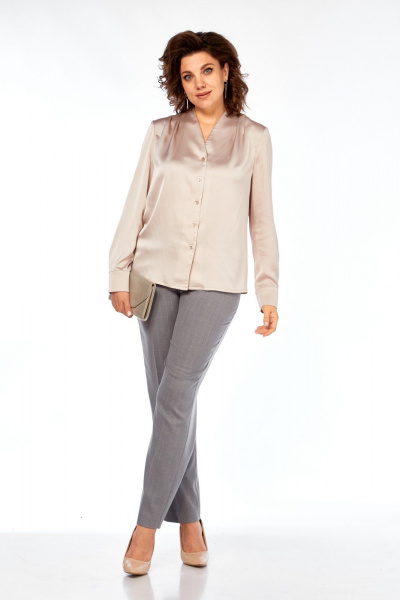 Блуза Kauhanka 027 бежевый - фото 3