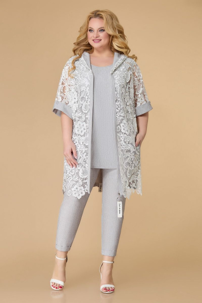 Брюки, кардиган, топ Svetlana-Style 1547 молочный - фото 3