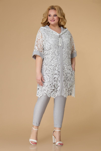 Брюки, кардиган, топ Svetlana-Style 1547 молочный - фото 1