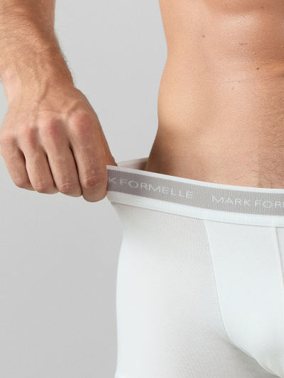 Трусы Mark Formelle 411124-3/25-5137Ц-5 белый_море_черный - фото 5
