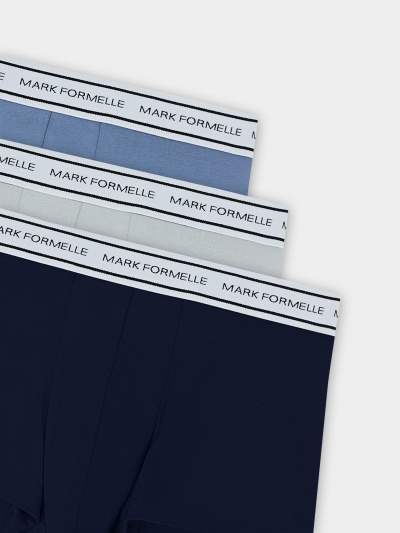 Трусы Mark Formelle 411124-3/25-5137Ц-5 жемчужно_голубой_джинс_т.синий - фото 2