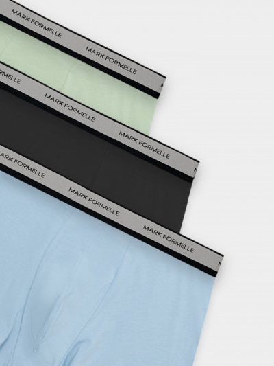 Трусы Mark Formelle 411124-3/25-5137Ц-5 св.зеленый_серо_голубой_т.синий - фото 2