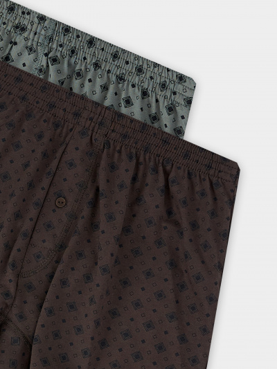 Трусы Mark Formelle 411152-2/25-5140П-0 узор_на_камне_узор_на_коричневом - фото 2