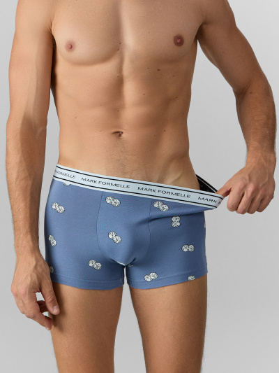 Трусы Mark Formelle 411228-2/25-5164П-5 игральные_кости_на_джинсе_черный - фото 4