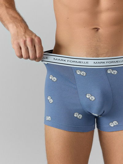 Трусы Mark Formelle 411228-2/25-5164П-5 игральные_кости_на_джинсе_черный - фото 5