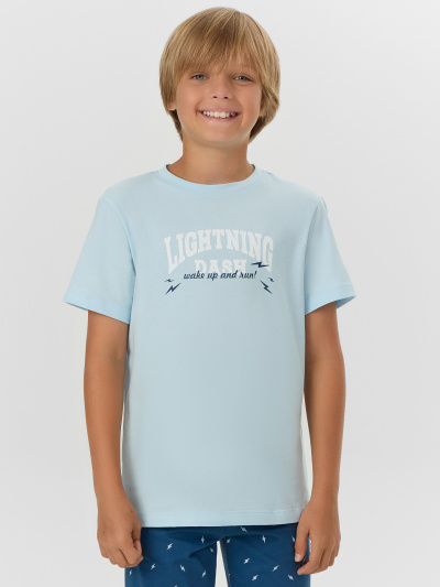 Брюки, футболка Mark Formelle 563321-1/25-35509ПП-0 голубое_небо_молнии_на_синем_3_сл_на_пол - фото 14