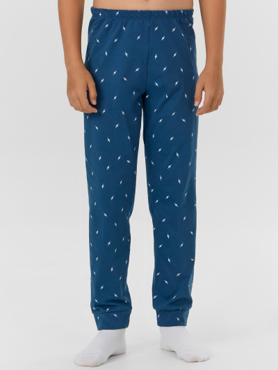 Брюки, футболка Mark Formelle 563321-1/25-35509ПП-0 голубое_небо_молнии_на_синем_3_сл_на_пол - фото 12