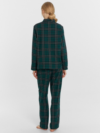 Блуза, брюки Mark Formelle 592368/24-29986ПП-9 зеленая_клетка - фото 14