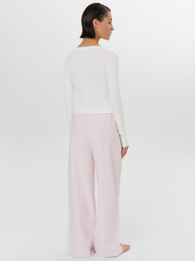 Брюки, джемпер Mark Formelle 592549/25-34938ПП-14 белый_бело_лиловые_полосы_на_розовом_облаке - фото 9