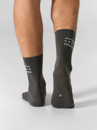 Носки Mark Formelle 017K-3031/24017K-1 асфальт_рис.3031 - фото 1