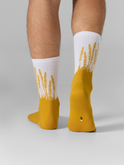 Носки Mark Formelle 107K-3342/25107K горчичный_рис.3342 - фото 4