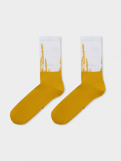 Носки Mark Formelle 107K-3342/25107K горчичный_рис.3342 - фото 2
