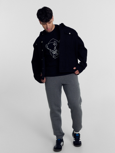 Брюки Mark Formelle 181199/24-4264Б-7П меланж_темно_серый - фото 1