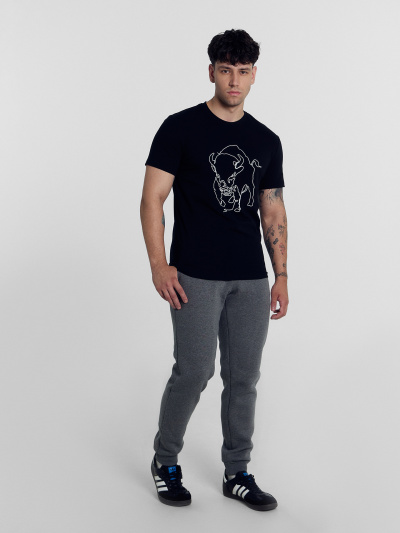 Брюки Mark Formelle 181199/24-4264Б-7П меланж_темно_серый - фото 5