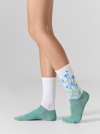 Носки Mark Formelle 217K-3352/25217K белый_рис.3352 - фото 1