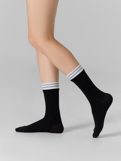 Носки Mark Formelle 3013K-3330/253013K черный_рис.3330 - фото 4