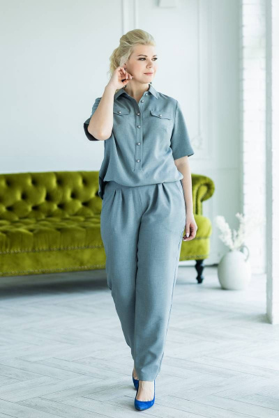 Комбинезон ASV 2040 серый - фото 2