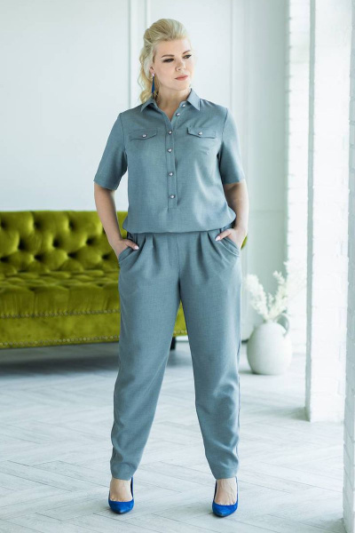 Комбинезон ASV 2040 серый - фото 1