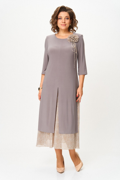 Платье Svetlana-Style 1958 какао - фото 3