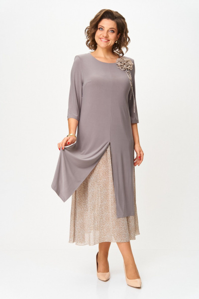 Платье Svetlana-Style 1958 какао - фото 2