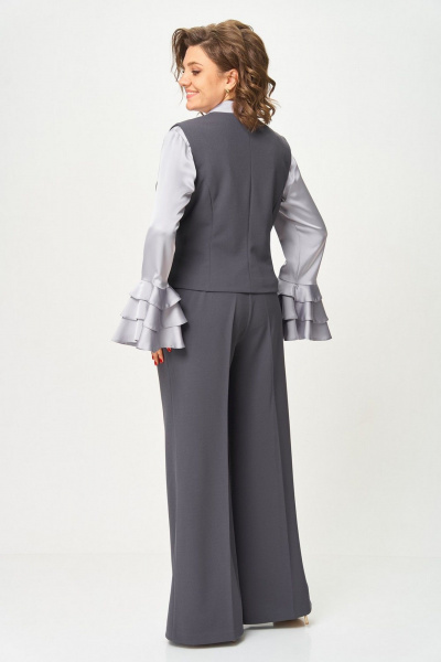Брюки, жилет Svetlana-Style 1959 серый - фото 8