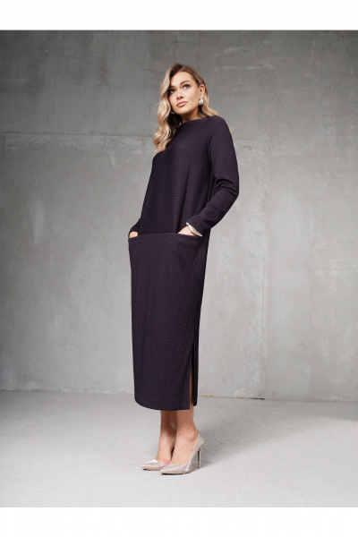 Платье Erika 7263 черный - фото 1