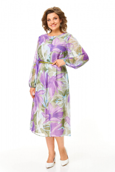 Платье Karina deLux M-1374 мультиколор - фото 1