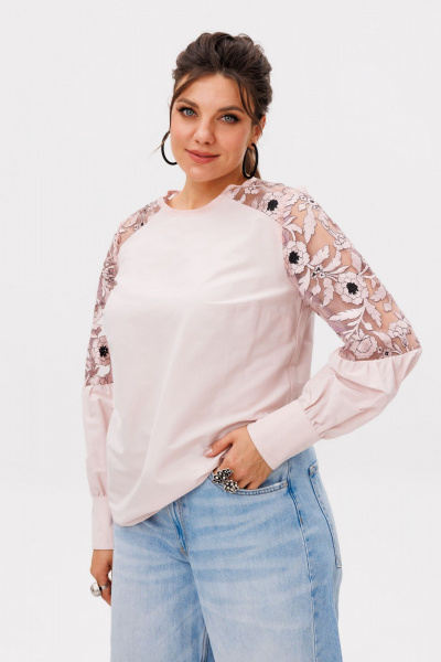 Блуза Anelli 1685.1 трепет_роз - фото 6