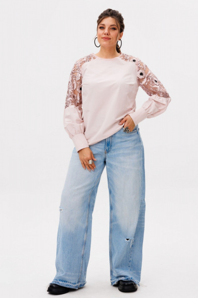 Блуза Anelli 1685.1 трепет_роз - фото 2