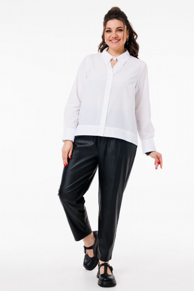 Рубашка Anelli 1713 белый_налив - фото 6