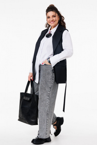 Брюки, жилет Anelli 1501 цвет_ночи - фото 9