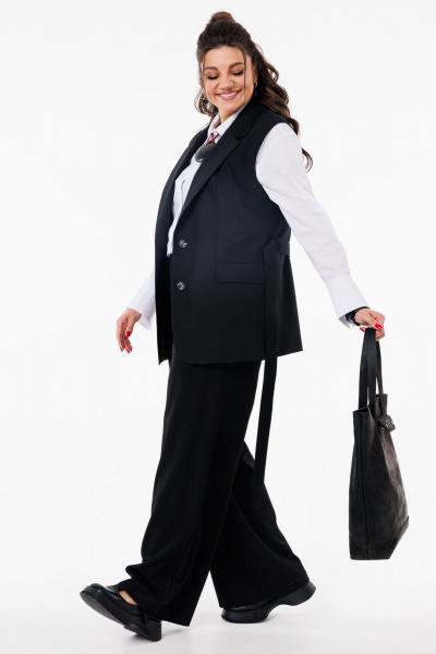 Брюки, жилет Anelli 1501 цвет_ночи - фото 7
