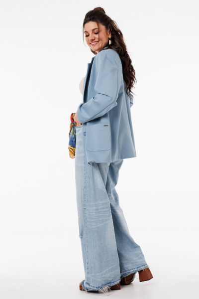 Жакет Anelli 1524.1 небосвод - фото 9