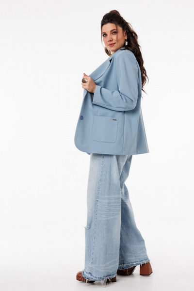 Жакет Anelli 1524.1 небосвод - фото 5