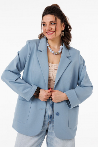 Жакет Anelli 1524.1 небосвод - фото 4