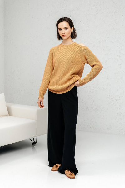 Джемпер Romgil РВ0125-ШЕ5 соломенный - фото 2