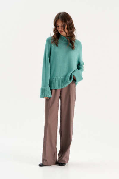 Джемпер Romgil РВ0290-ШЕ5 бирюзовый - фото 8