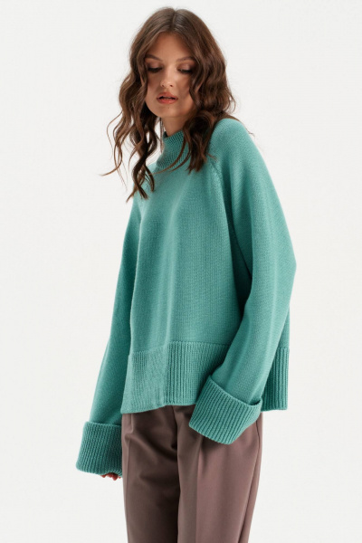 Джемпер Romgil РВ0290-ШЕ5 бирюзовый - фото 7