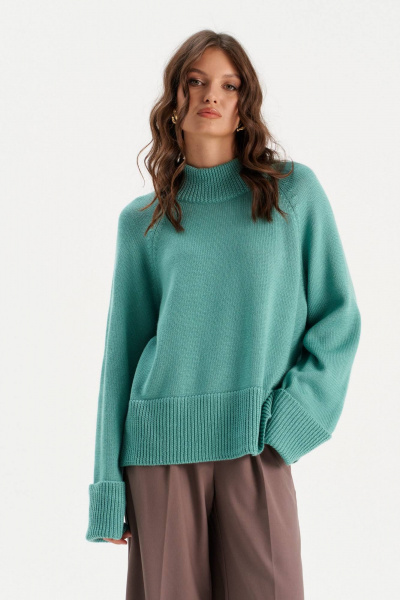 Джемпер Romgil РВ0290-ШЕ5 бирюзовый - фото 1
