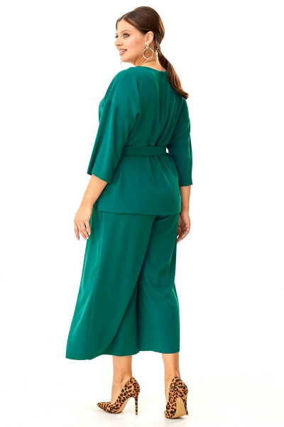 Брюки, туника LaKona 23С11526 изумруд - фото 11
