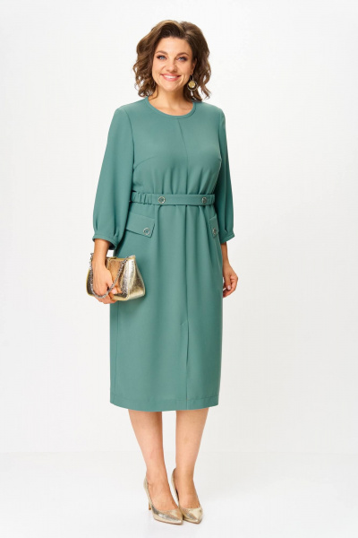 Платье Slaviaelit 556 мятный - фото 7