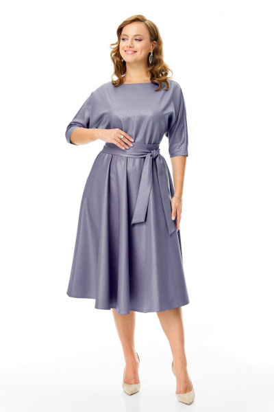 Платье T&N 7624 сталь - фото 2