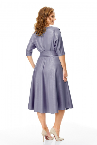 Платье T&N 7624 сталь - фото 7