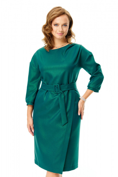 Платье T&N 7695 изумруд - фото 4