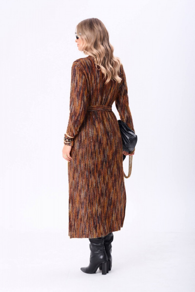 Кардиган Anastasia 1277 бордо - фото 4