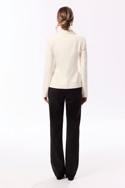 Брюки, жакет Golden Valley 6672 молочно-черный - фото 6