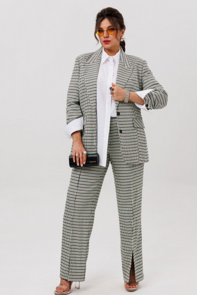 Брюки, жакет Anelli 1666 уолл_стрит - фото 2