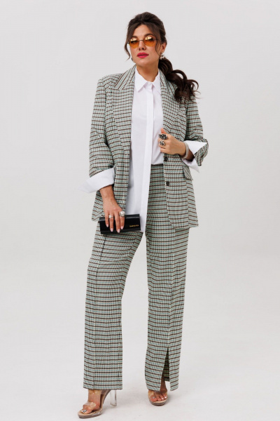 Брюки, жакет Anelli 1666 уолл_стрит - фото 1