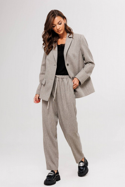 Брюки, жакет Fantazia Mod 5215 беж - фото 7