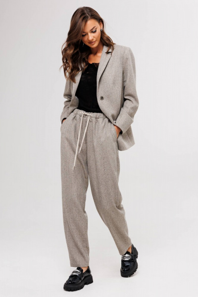 Брюки, жакет Fantazia Mod 5215 беж - фото 6